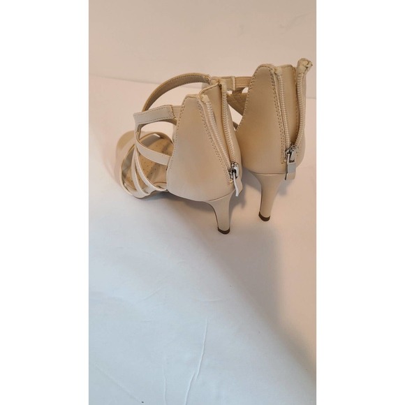 Life Stride 7M Heel 3.75 Ivory Flex Zip NWB - Picture 3 of 5